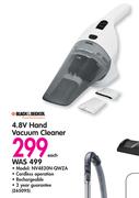 Black&Decker 4.8V Hand Vacuum Cleaner NV4820N-QWZA