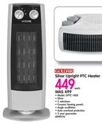 Goldair Silver Upright PTC Heater GPTC-180S