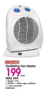Goldair Oscillating Fan Heater 117A