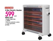 Goldair 4 Bar Quartz Heater GQH1236