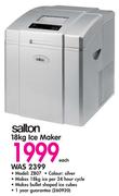 Salton 18kg Ice Maker ZB07