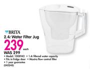 Brita 2.4L Water Filter Jug 1008942