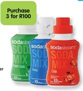Sodastream Soda Mix-3 x 500ml