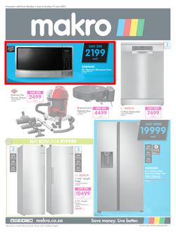 Makro : Appliances (06 June - 19 June 2022), page 1