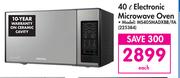 Samsung 40L Electronic Microwave Oven MS405MADXBB/FA-Each