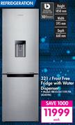 Samsung 321L Frost Free Fridge With Water Dispenser RB33J3611S9/FA-Each