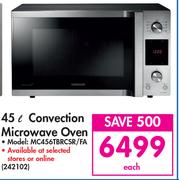 Samsung 45L Convection Microwave Oven MC456TBRCSR/FA-Each