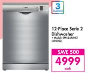 Bosch 12 Place Serie 2 Dishwasher SMS24AI01Z-Each