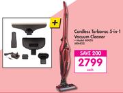 Genesis Cordless Turbovac 5-In-1 Vacuum Cleaner 80GTU
