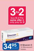 Sinucon C 10 Effervescent Tablets-Per Pack