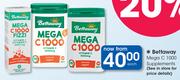 Bettaway Mega C 1000 Supplements-Each