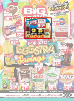 Big Save Cash And Carry : Hop Into Eggstra Savings (31 March - 19 April 2025), page 1