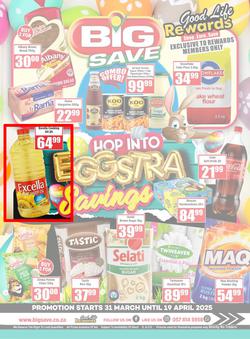 Big Save Cash And Carry : Hop Into Eggstra Savings (31 March - 19 April 2025), page 1