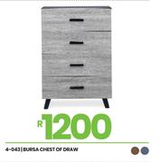 Bursa Chest Of Draw 4-043