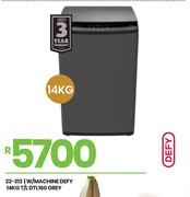 Defy 14Kg Grey Top Loader Washing Machine 22-312