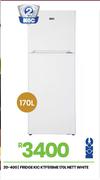 KIC 170L Nett White Fridge KTF518ME 20-400
