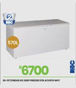 KIC 570L WHT Fridge Deep Freezer KCG570 20-137