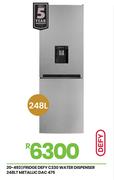 Defy 248L Metallic C330 Water Dispenser Fridge DAC475 20-493