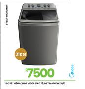 Midea 21Kg T/L MET W/Machine MA500W210/G 22-338