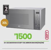 Defy 30L Mirror Microwave DMO390/30S/391 24-222