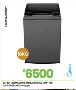 Midea 18Kg T/L W/Machine MAE-180-2404TPS/MA500W180/G 22-331