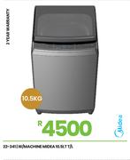 Midea 10.5L Twin Tub Loader W/Machine 22-341