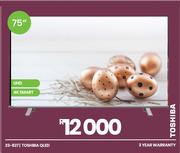 Toshiba 75" QLED Television 23-827