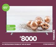 Toshiba 65" UHD 4K Smart Television 23-789