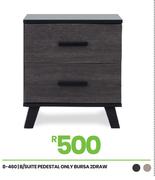 Bursa 2 Draw B/Suite Pedestal Only 8-460