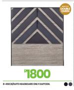 Daffodil B/Suite Headboard Only 8-458