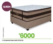 Med A Rest P/Top 152cm Queen Base Set 7-372