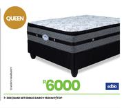Edblo Darcy 152cm P/Top Queen  Base Set 7-360