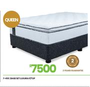 Sleepapedic Luxuria P/Top Queen Base Set 7-455