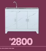 Steel Sink K/Unit 10-208