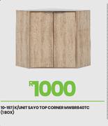 Sayo Top Corner K/Unit (1 Box) MWBR840TC 10-197