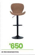 Cedar Bar Stool 40-1183