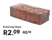 Brick Clay Stock