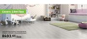 Laminate Flooring Basic Trend Oak White L137.6cm x W19.3cm x 6mm (2.921 Sqm/Box)-Per Box