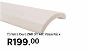 Cornice Cove Z60 3m 4Pc Value Pack