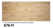Pine Laminate Shelving T21mm x W305mm x L900mm