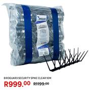 Spike 10M Clear Security Bird Guard