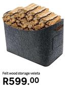 Felt Wood Storage Veleta