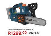 Oregon 22cm UP20 Cordless Chain Saw