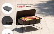 Charcoal Braai Stand Black L 35cm X W 25cm