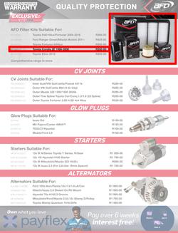 Autozone : Exclusive Brands (24 April - 04 May 2025), page 3