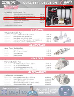 Autozone : Exclusive Brands (24 April - 04 May 2025), page 3