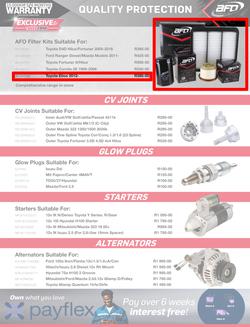 Autozone : Exclusive Brands (24 April - 04 May 2025), page 3