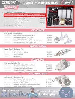 Autozone : Exclusive Brands (24 April - 04 May 2025), page 3
