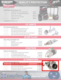 Autozone : Exclusive Brands (24 April - 04 May 2025), page 3