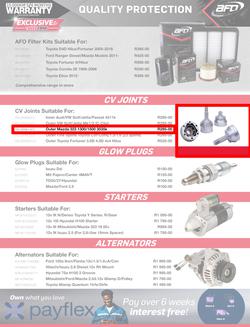 Autozone : Exclusive Brands (24 April - 04 May 2025), page 3